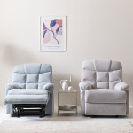 1인 리클라이너 쇼파 아쿠아텍스 소파 자취 사무실 : 드리밍747