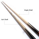 당구재료 FURY SN 스누커 큐 98mm 팁 메이플 또는 애쉬 샤프트 옵션 케 당구큐대 : 서현9 영우