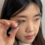사선형 족집게 트위저 눈썹정리 잔털 왁싱 속눈썹 : 쇼피디아