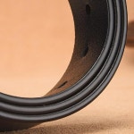 남성자동벨트 세 패션 망 비즈니스 레저 벨트 골든 메탈 핀 버클 가죽 허리  남성정장벨트 : 서현14우진