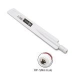 5G 안테나 600-6000MHz 18dBi 높은 이득 SMA 남성 RPSMA 무선 네트워크 카드 Wifi 라우터 2G 3G 4G : 스쿠몰1