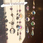 썬캐처드림캐처 영롱 자개 아크릴 크리스탈 인테리어 방꾸미기 모빌만들기 DIY : 쑤랄라 패밀리마트