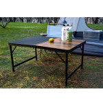 CM 매쉬우드 접이식 폴딩캠핑테이블 : 씨케이미디어