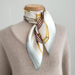 실크스카프 로쉐 고급 SILK100 쁘띠 A1060 : LANIC U 라닉유