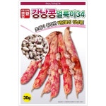 [가든팜] 콩씨앗 - 강낭콩얼룩이34(30g) : 가든팜
