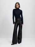 56674545 마시모두띠 니트웨어 Massimodutti High neck sweater in 100% merino wool 5616/617 : 하이블랙 HIBLACK