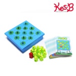 개구리 점프 카드 보드 게임 놀이 유치원완구 재미있는 어린이집 교구 : 올킬샵