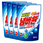 무궁화 파워 넘버원 찬물전용 가루세제 800g 4개 : 생활처럼