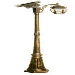 태양광 태양열 조명 LED정원등 2.1M 육각 1등 가로등 : 킹마린