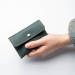 양면 천연가죽 카드 지갑 여행용 동전지갑 만들기 KIT : 뉴피할 가죽공예