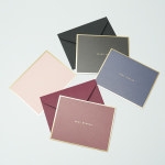 선물 메세지 카드 엽서형 블랙 : 팩투어스