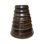 장수옹기 장독 장독대  항아리뚜껑 단지 덮개 / 소호(13.5cm) ~ 8호(31cm) / 다양한 사이즈 : 장수옹기전국총판