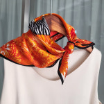 실크스카프 지브라 고급 SILK100 쁘띠 A1064 : LANIC U 라닉유