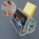 아크릴 투명 명함케이스 사무실 카페 쿠폰함 명함꽂이 명암집 보관함 : CNDream 감성수납