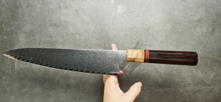 주방칼 다마스커스 쉐프 규토 나이프 식칼 21cm : 셰프 브루노