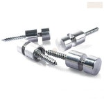 벽걸이 다보 피스 4개입 아크릴 포스터 거치대 용 볼트 나사 부자재 소품 : 요즘살림