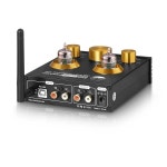 오디오 P1 HiFi JAN 5654 진공관 프리 앰프 블루투스 5.0 수신기 USB DAC 헤드폰 APTX : 노마드직구상사
