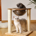 도그웨그 스크래쳐 타워 고양이 스트래스 해소 발톱관리 장난감 캣 해먹 : 도그웨그