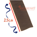 오토바이 전용 열수축튜브 좌우핸들 한대분 열수축그립 40파이 25cm 블랙, 레드, 블루 : 네모의 바이크부품