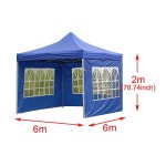 바람막이 천막 포장마차 텐트 테라스 그늘막  24 가지 스타일 방수 휴대용 측벽 캐노피 야외 옥스포드 천 가든 파티 그늘 : 라보리잡화