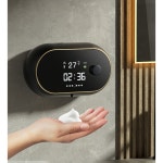 디스펜서 지능형 물비누 핸드웨시 샴푸 샤워 젤 바디워시 손세정기 주방세제 펌프 스마트 센서 : 똑알몰