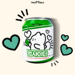 트릿테이블 멍사이다 캔 220ml 3개 반려견전용 음료수 애견 건강 : 디럭스샵