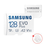 삼성 마이크로 SD카드 128GB EVO PLUS 갤럭시 블랙박스 외장 메모리카드 128기가 : 다인샵몰