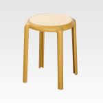 아르푸 ATC-010 완조립 플라스틱 라탄 감성 미니멀한 스툴 베이지 : 아르푸