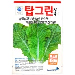 탑그린상추 씨앗 300립 코팅종자 유럽상추 권농종묘 : 농사마트