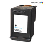 HP901 XL 잉크 재생 검정 HP officejet J4580 J4660 4500  OJ4500 호환 : 잉크아울렛