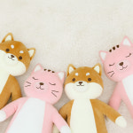 우리앤데코 고양이 강아지 안고자는 모찌 애착인형 냥이 S : 우리앤데코