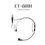 카날스 ET-801H 헤드셋마이크 무선 연극 무대용 마트용헤드셋 : 가온MALL