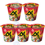 오뚜기 열라면 62g 미니컵 5개 작은 컵라면 화끈한맛 : 디라이스