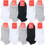 여성 슬래진저 무지 발목 스니커즈 양말 10켤레 용신 브랜드 : 양말쟁이