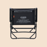 카고컨테이너 코지 폴딩체어 블랙 1+1 접이식 로우 폴딩 의자 : 캠스캠핑