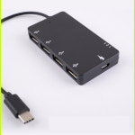 343 C타입 PC방 호텔 모텔 멀티콘센트 노트북 맥북 멀티USB 4포트 허브 : 오로올라 OroOla