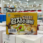 이가자연면 감자수제비 184g x 6 코스트코 시원한 멸치육수 즉석 해물수제비 간편요리 : 코코만가지상회