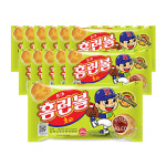 오리지널 홈런볼 12개 초콜릿 과자 어린이 초등학생 단체 간식 대량 구매 : 공간의감각