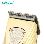 호환 VGR 657 전기 헤어 클 전문 퍼스널 케어 이발사 트리머 남성용 면도기 LCD 충전식 금속 v619 : 미소미구