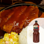 바로 매콤 돈까스 소스 2kg (3병) 매콤 양념 매운맛 돈가스 대용량 업소용 : 바로소스