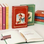 클래식 양장노트 일기장 교환일기 단어장 공책 필사 노트 - 빨간머리앤 (레드) 고전명작 : 쏠리네 sollyne