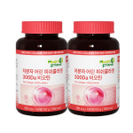 헬스프랜드 저분자 어린 피쉬콜라겐 300달톤 비오틴 180정, 2개 : 헬스프랜드