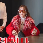 페메커비 KPOP 영화배우 고우리 선글라스 브라운틴트 변색 캣츠선글라스 SIESTA : 웰커밍 아이웨어