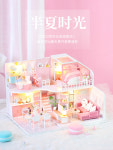 diy 2층 인형집 미니어쳐 하우스 모던 스타일 다락방 키트 : 망고오빠