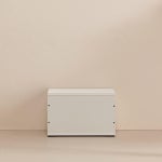H6840 화이트 사다리 수납장 1단 260 1color : 어디가구