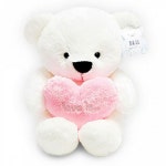 FOOM 누리베어하트 인형 미니 35cm 핑크 1P : 이루다루이
