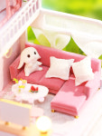 diy 2층 인형집 미니어쳐 하우스 모던 스타일 다락방 키트 : 망고오빠