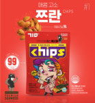 기역이미음 칩스 3종 1box (20g X 30개입) 쯔란 : 세컨박스