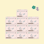 [본네이처] 유기농순면 날개&커버, 천연소재흡수체 국내생산 롱라이너32P x 10 : 오가닉투데이