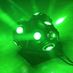 LED 3구 무빙라이트 HN-743 무대특수조명 클럽 나이트 주점 노래방 : 우림미디어